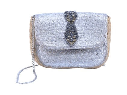 CROSS JUTE BAG SELMA